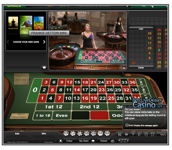 bet365 live roulette